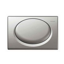 Clapetă cu acționare start-stop Geberit Rumba, satinox